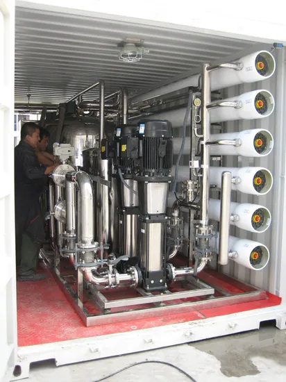 Container Industrial RO Water Purification Treatment Agriculture, Greenhouse, Irrigation Filtration Equipment 