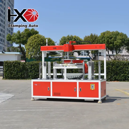 Manufacturing Efficiency Improve High Precision Robotic Stamping Unstacking System Hxd