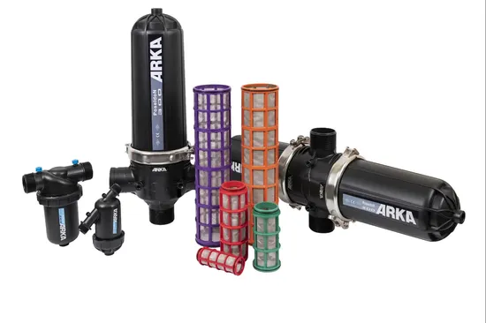 Small Machine, Manual Disc Filter, for Greenhouse Irrigation 