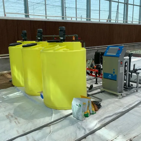 Intelligent Water and Fertilizer Integrated Drip Irrigation Equipment Fully Automatic for Greenhouse 