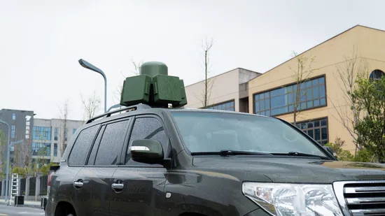 Automatic Anti Drone System on Vehicle Mounted 