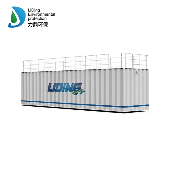 Mbbr Systems Integrated Waste Water Treatment Plant for Rural Domestic Sewage Treatment 