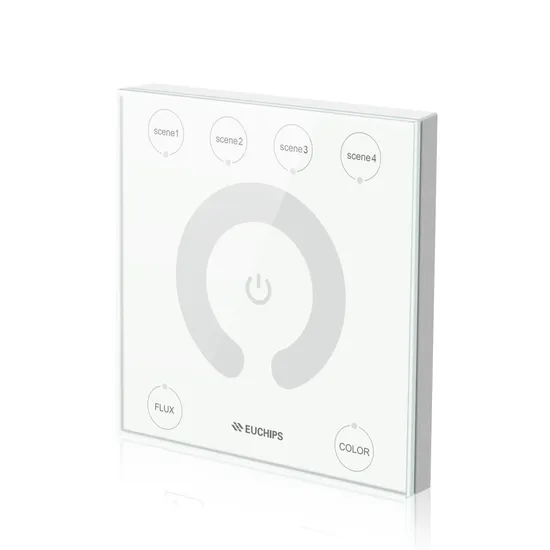 Delicate Touch Dimmer Color Temperature Adjustment Smooth Glass Panel Euchips Dali Controller 