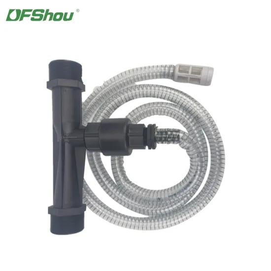 Garden Venturi Injectorn Fertigation Machine Venturi Liquid Mixing 