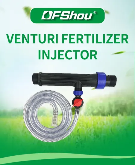 Farm Greenhouse Automatic Fertigation System Drip Irrigation Venturi Injector 