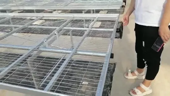 Mesh Commercial Rolling Bench System for Agricultural Planting Nursery 