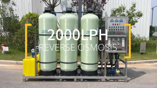 Reverse Osmosis Machine Water Treatment Machine Agriculture Greenhouse Irrigation RO Machinery 
